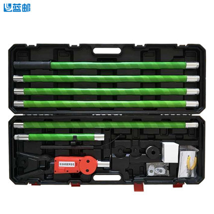 蓝邮光缆挂勾机线缆附挂机高空线缆光纤自动捆扎机电线架线捆线神器通信捆绑光纤线缆扎线全自动Y型头LY-996S