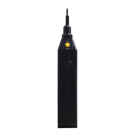 蓝邮光纤电动清洁笔光模块端面清洁器SC FC ST LC法兰1.25mm母头机房检查配套清洁可替芯法兰适配器LY-D088