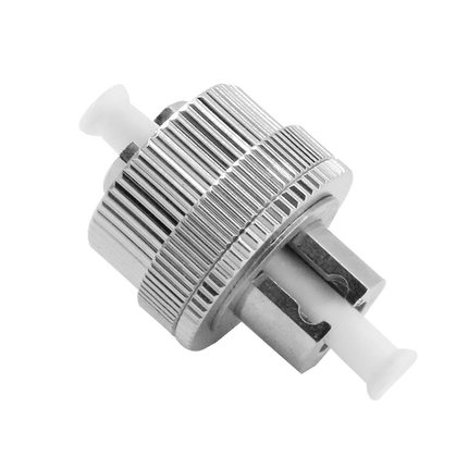 Blue Post LC Adjustable Fiber Optic Attenuator 0-30DB Mechanical Telecom Grade LC/UPC Yin Yang Flange Attenuator Telecom Grade Standard Fiber Optic Coupler LC-L